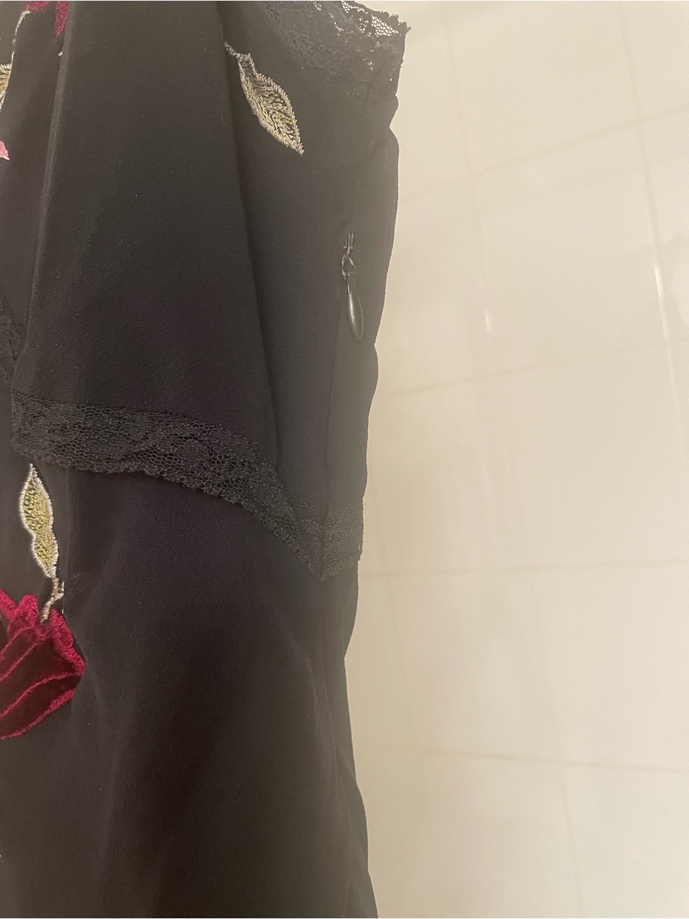 Vintage - Sue Wong dress - 100% silk - Picture 4 of 12